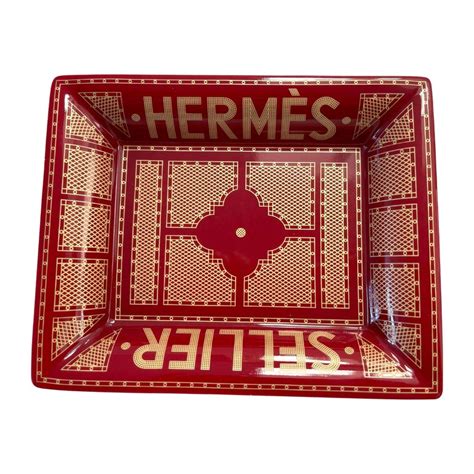 vintage hermes change tray|hermes sellier change tray.